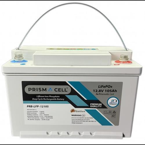 Prismacell 12.8V 105Ah LiFePO4 Akü | Karavan & Solar