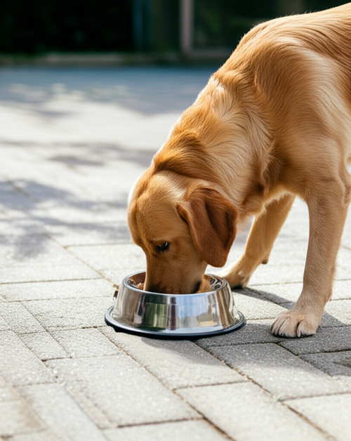 Profesyonel Mama Kabı - 22 cm Paslanmaz Çelik