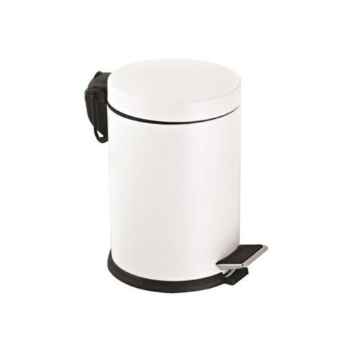 Pedallı Çöp Kovası Beyaz 3 Lt 18199