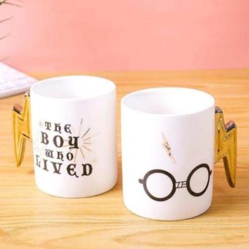 MDB HP Gözlük Şimşek Tasarımlı Kupa Bardak