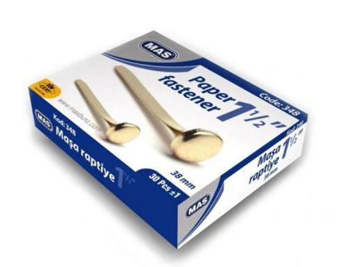 Mas Maşa Raptiye 38mm - 2 kutu