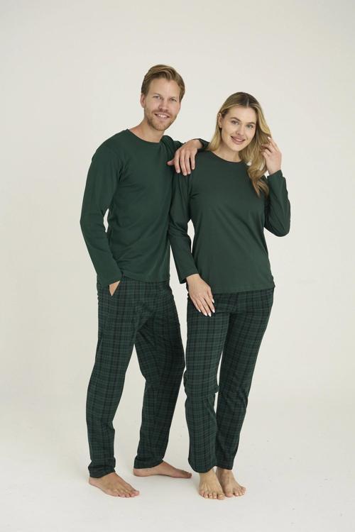 MDB Kocabey 9273-K Kadın O.Yaka Pijama Takım