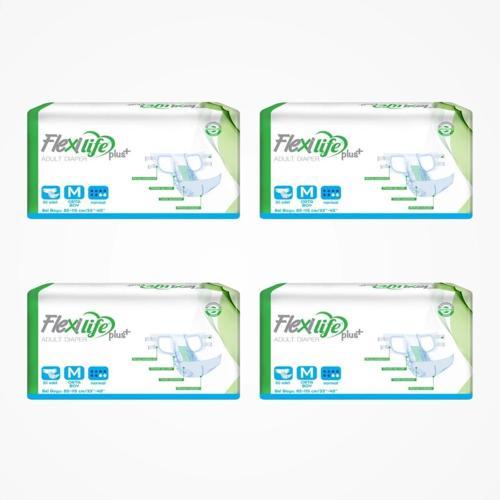 Yetişkin Tekstil Yüzeyli Bel Bantlı Hasta Bezi (M) Medium 30'lu Paket x 4 Paket