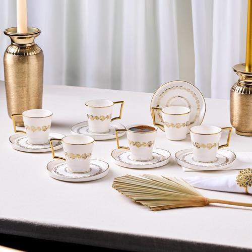 Marilla 12 Parça 6 Kişilik Kahve Fincan Takımı 90 ml