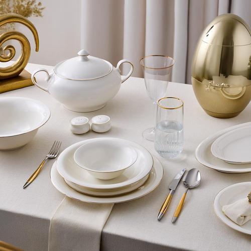 Diamond 60 Parça 12 Kişilik Yemek Takımı