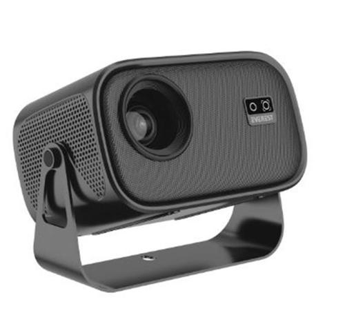 PJ04 Pandora Siyah-Gri Taşınabilir 1280-720P 7500 Lumen 4K Andriod 13 HD Projeksiyon Cihazı