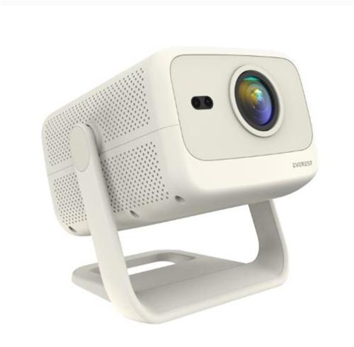 PJ05 Adonis Krem- Beyaz Odaklama 1920-1080p 12.000 Android 9.0 4K  Full HD Projeksiyon Cihaz