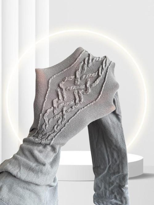 Penti Flame 220 Den Önü Geometrik Desenli Bambu Katkılı Triko Külotlu Çorap