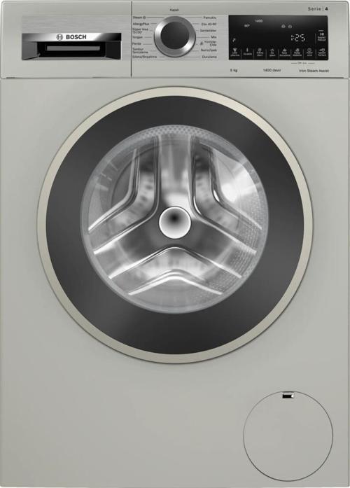 WGA244ZXTR 9 KG 1400 DEVİR ÇAMAŞIR MAKİNESİ GÜMÜŞ