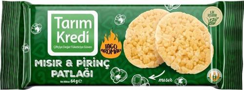 Taco Aromalı Mısır Ve Pirinç Patlağı 64 G