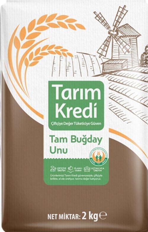 Tam Buğday Unu 2 Kg