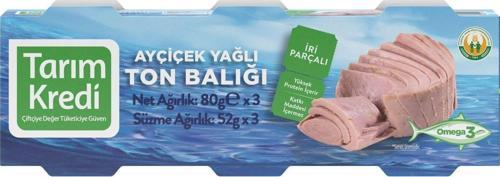Ton Balığı 3 X 80 G