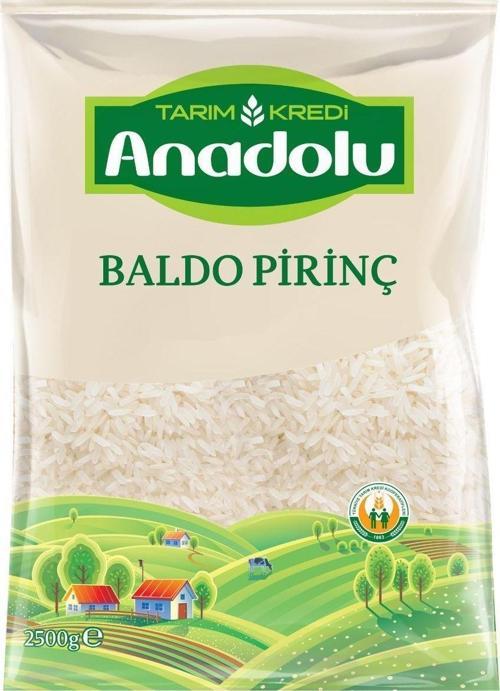 Anadolu Baldo Pirinç 2,5 Kg Pvc