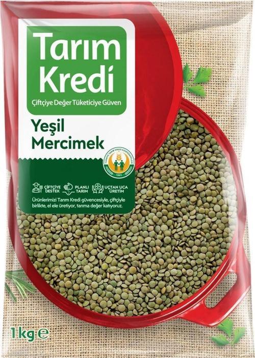 Yeşil Mercimek 6 Mm 1 Kg