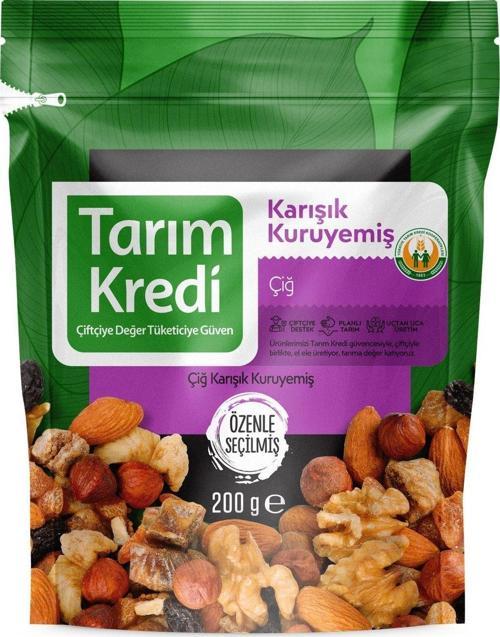 Çiğ Karışık Kuruyemiş Doypack 200 G