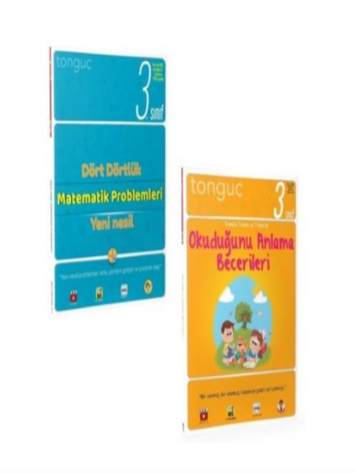 Tonguç 3. Sınıf Okuduğunu Anlama Ve Dört Dörtlük Matematik