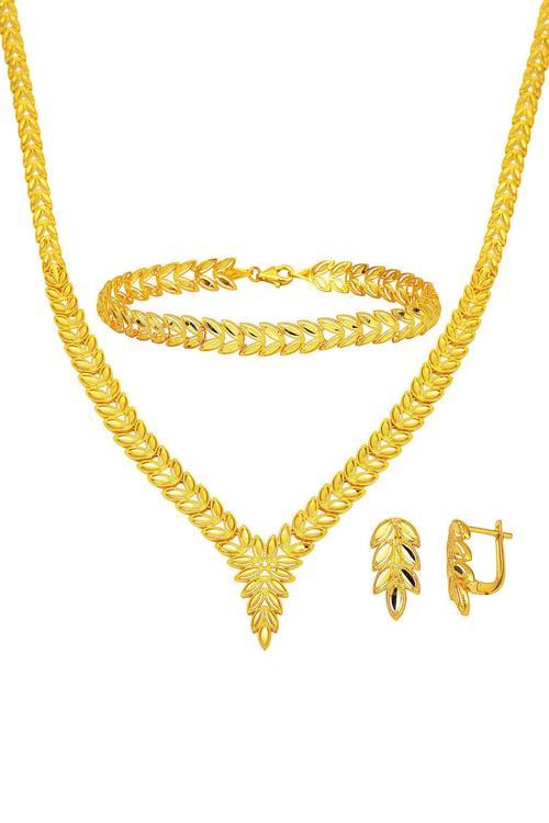 Başak Tasarım Taşsız Altın Düğün Seti