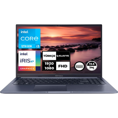 Vivobook 15 Intel Core I3-1215U 24GB 256GB SSD 15.6" Fhd Windows 11 Pro Taşınabilir Bilgisayar X1502ZA-EJ067017