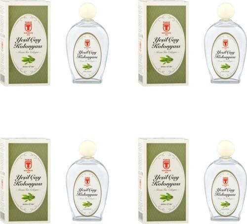 Yeşilçay Kolonyası 200 Ml Cam X 4 Adet Premium Seri