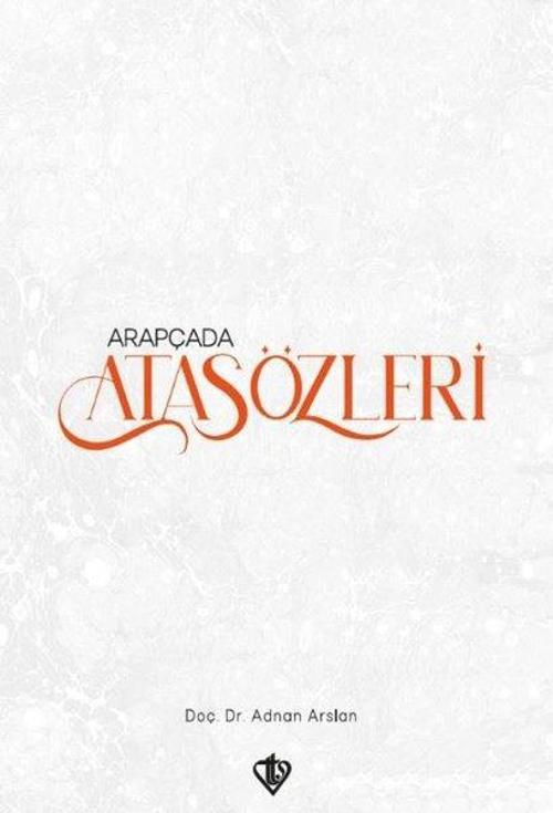 Türkiye Diyanet Vakfı Yayınları Arapçada Atasözleri