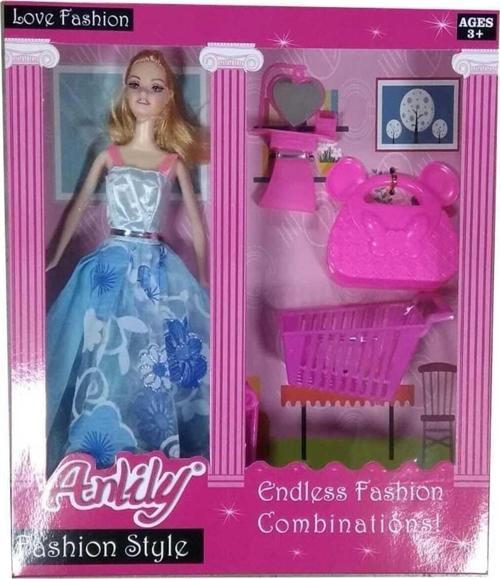 Anlily Kutulu Market Arabalı Bebek OYD-04-02265