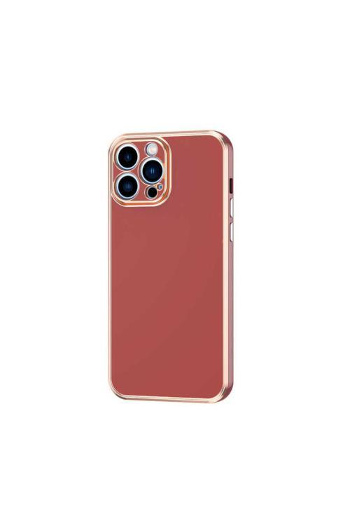 İphone 12 Pro Max Uyumlu Bark Kılıf-Kahverengi