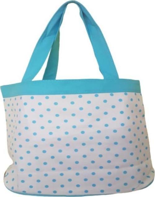 Ambre Solaire Mavi Puantiyeli 02 Plaj Çantası 31cmx42cm