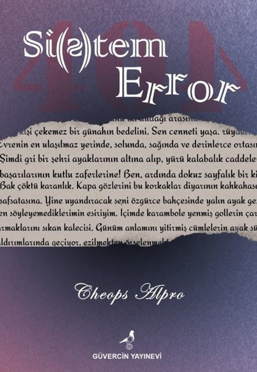 Güvercin Yayınevi Sistem Error