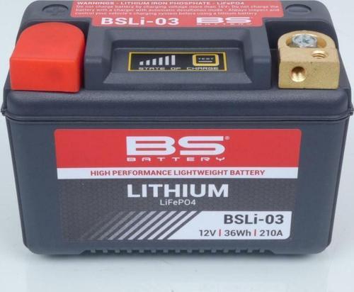 Bs Bsli-03 2011-2021 Kawasaki Z 1000 SX Uyumlu Akü Lityum Akü