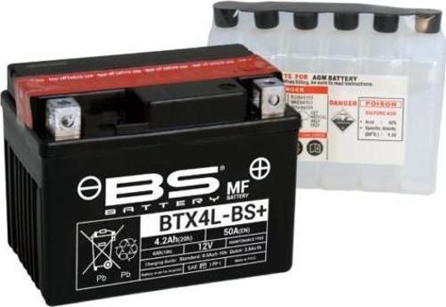 Bs Btx4l-bs+/Btz5s-bs 2011-2013 Husaberg TE 250 Uyumlu Akü Sulu Akü