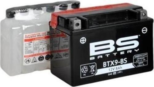 Bs Btx9-Bs 2008-2012 Kawasaki Ninja 250R Uyumlu Akü Sulu Akü