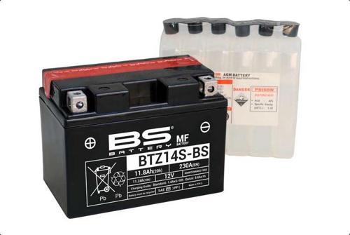Bs Btz14s-Bs 2006-2013 Honda NT 700 V Deauville ABS Uyumlu Akü Sulu Akü