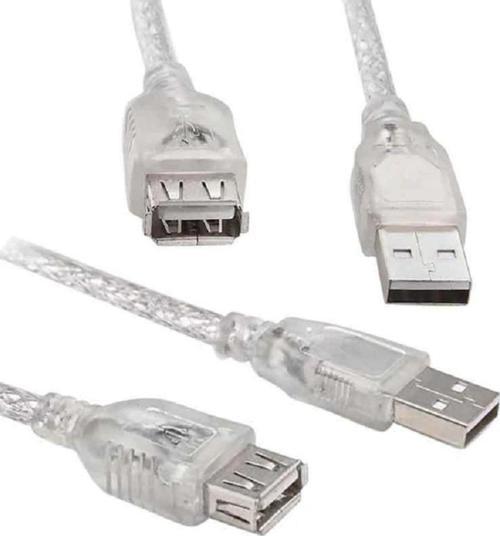 10 METRE Kaliteli 10 Metre Usb 2.0 Şeffaf Uzatma Kablosu wifi adaptörü için