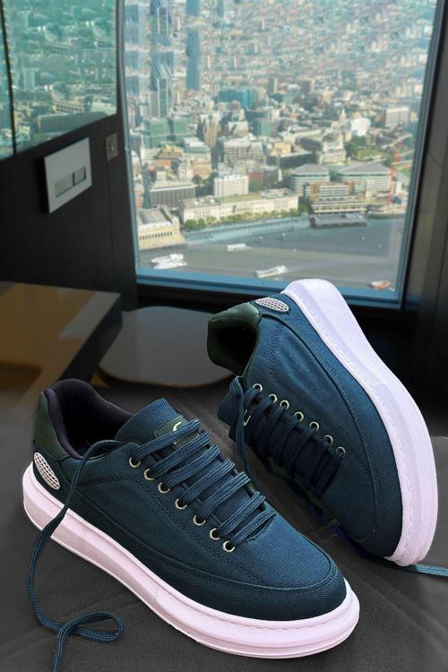 Keten Kalın Taban Erkek Günlük Ayakkabı