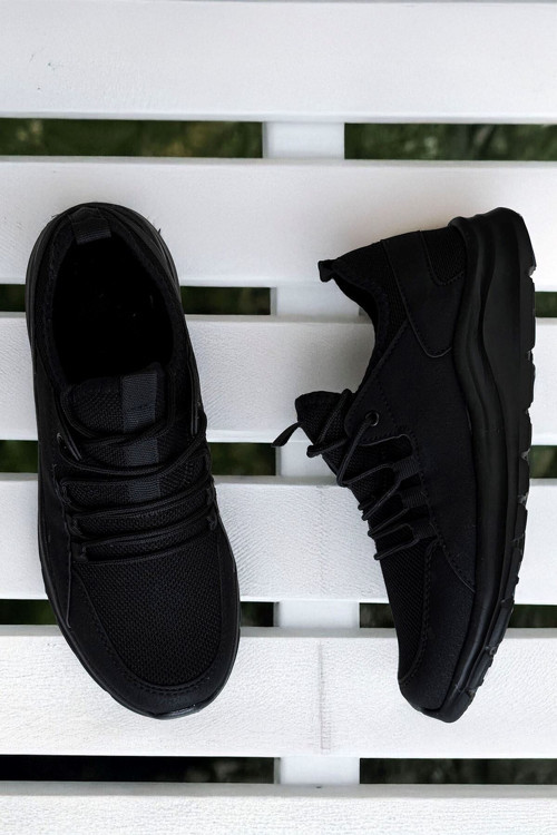 Siyah File Spor Ayakkabı