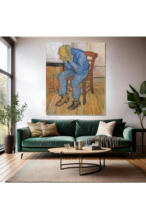 Van Gogh Kanvas Tablo Dijital HD Baskı Kanvas Duvar Tablosu Empresyonizm Tablo