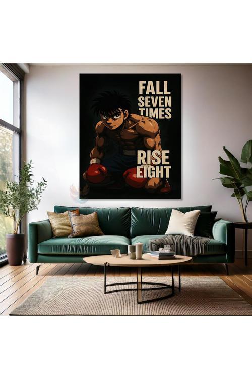 Kanvas Dikey Duvar Tablosu Kanvas İppo Anime Tablosu Ev Ofis Salon Modern Duvar Tablosu