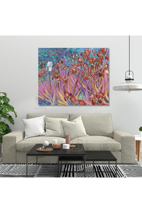 Kanvas Tablo Van Gogh Tablosu Ev Ofis Dekoru Van-Gogh-126 Klasik Duvar Tablosu