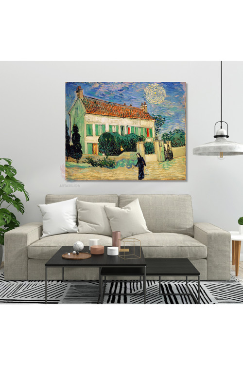 Kanvas Tablo Van Gogh Tablosu Ev Ofis Dekoru Van-Gogh-134 Klasik Duvar Tablosu
