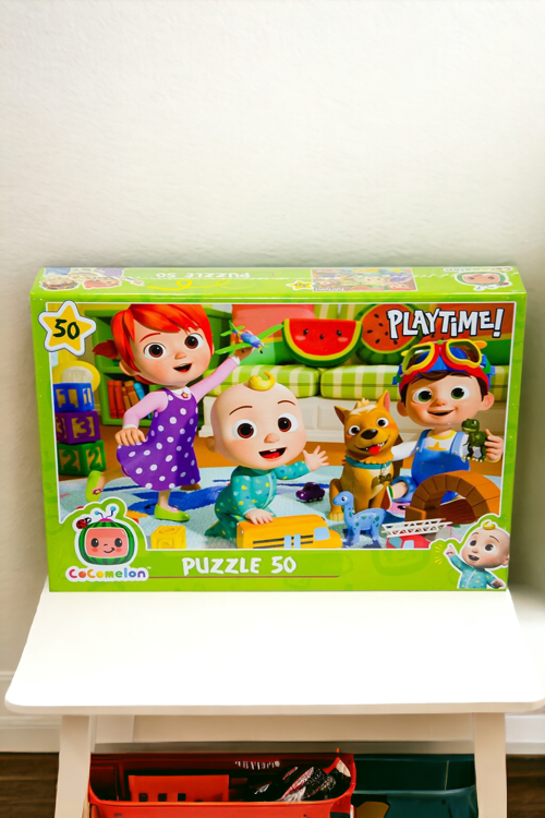 50 Parça Puzzle Seti | Çocuk Yapboz Puzzle Oyun Seti CO7780