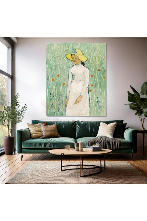 Van Gogh Kanvas Tablo Kanvas Duvar Tablosu Klasik Duvar Dekoru Empresyonizm Tablo VanGogh77-1