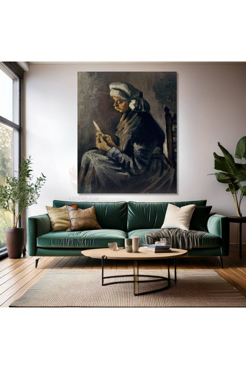 Van Gogh Kanvas Tablo Kanvas Duvar Tablosu Kanvas Salon Tablosu Empresyonizm Tablo VanGogh55-1