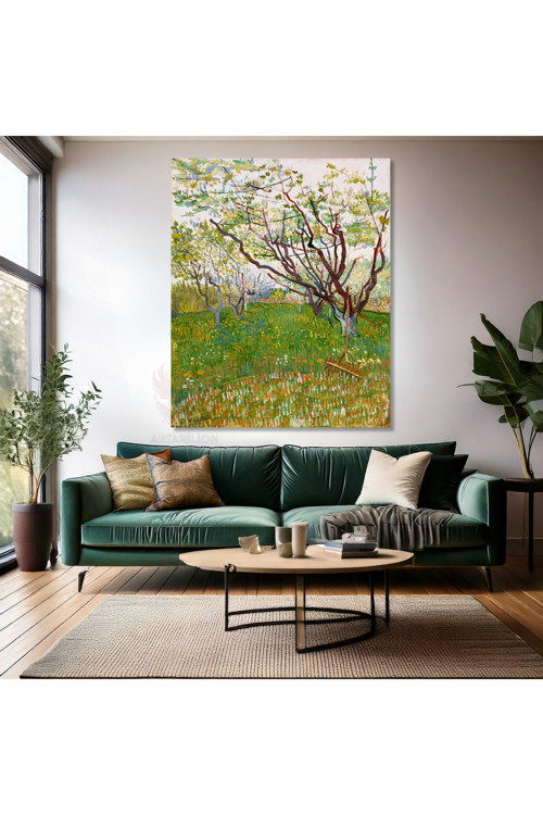 Van Gogh Kanvas Tablo Kanvas Duvar Tablosu Kanvas Salon Tablosu Empresyonizm Tablo VanGogh57-1