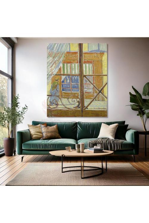 Van Gogh Kanvas Tablo Kanvas Duvar Tablosu Empresyonizm Tablo Butchers Shop
