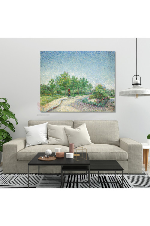 Kanvas Tablo Van Gogh Tablosu Ev Ofis Dekoru Van-Gogh-65 Klasik Duvar Tablosu