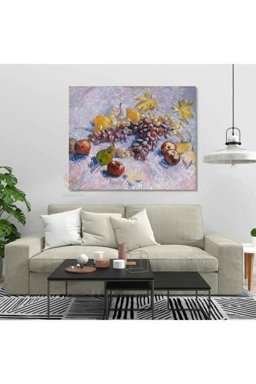 Kanvas Tablo Van Gogh Tablosu Ev Ofis Dekoru Van-Gogh-23 Klasik Duvar Tablosu