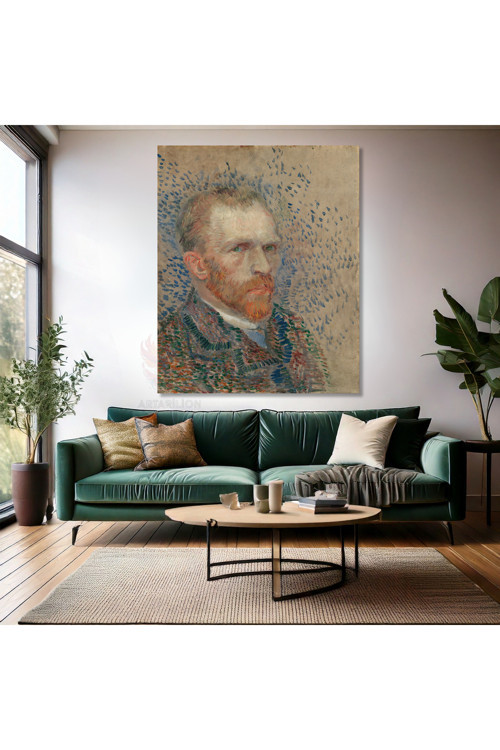 Van Gogh Kanvas Tablo Kanvas Duvar Tablosu Empresyonizm Tablo Oto Portre 1887