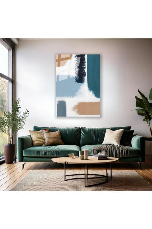 Cam Duvar Tablosu Sade Tasarım Cam Baskı Tablo Ev Hediyesi Modern Tasarım Salon Tablosu