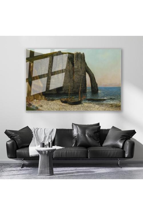 Cam Yatay Duvar Tablosu Cam Doga Manzarasi12 Ev Ofis Salon Modern Duvar Tablosu