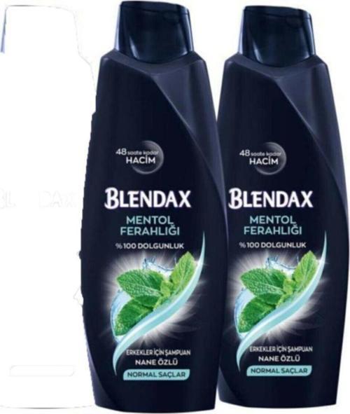Erkekler Için Mentollü Şampuan 500 Ml X 2 Adet